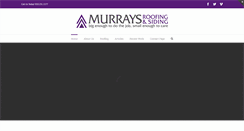 Desktop Screenshot of murraysroofing.net